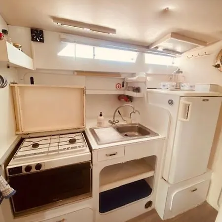 Bateau Peniche A Quai 6 Couchages بوتيل *